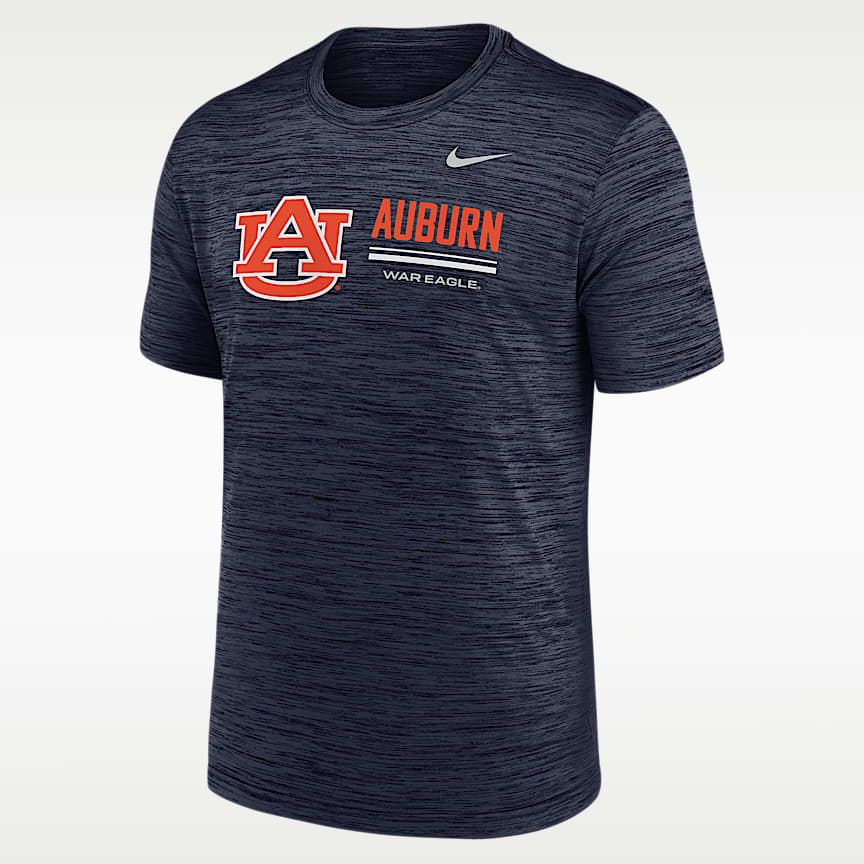 Auburn Sideline Slogan Men's Nike Dri-FIT College Long-Sleeve T